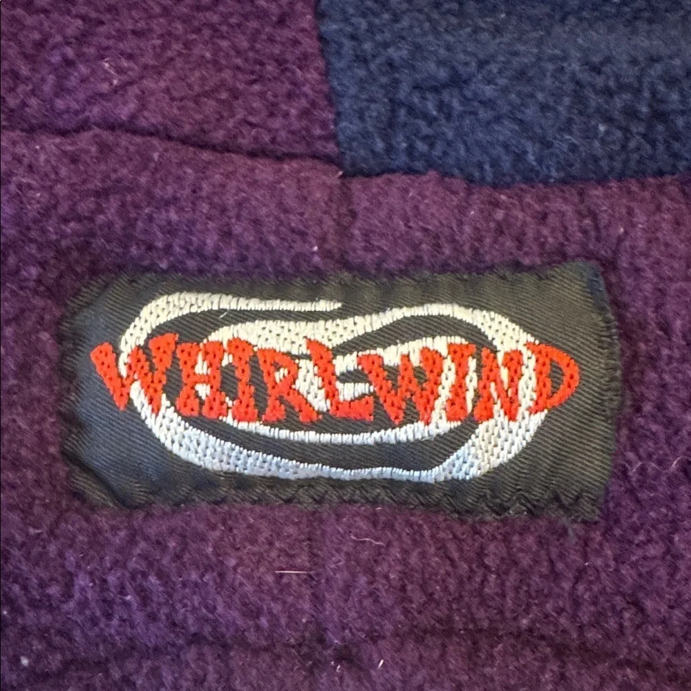 Vintage! 90s Whirlwind Colorful Fleece Jester Ski/Snowboard Hat